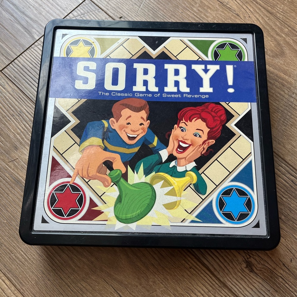 Sorry! Classic Board Game - Multicolor